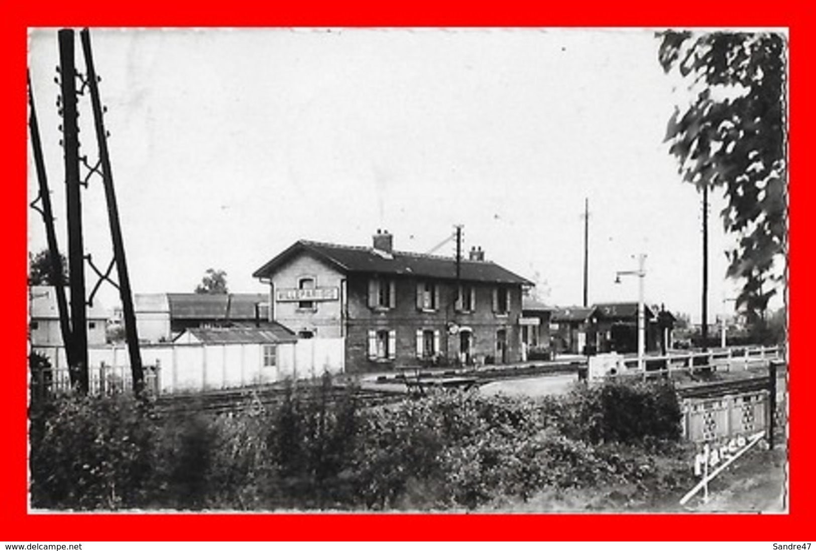 CPA (77) VILLEPARISIS Et MITRY-le-NEUF.  La Gare...E303 - Villeparisis