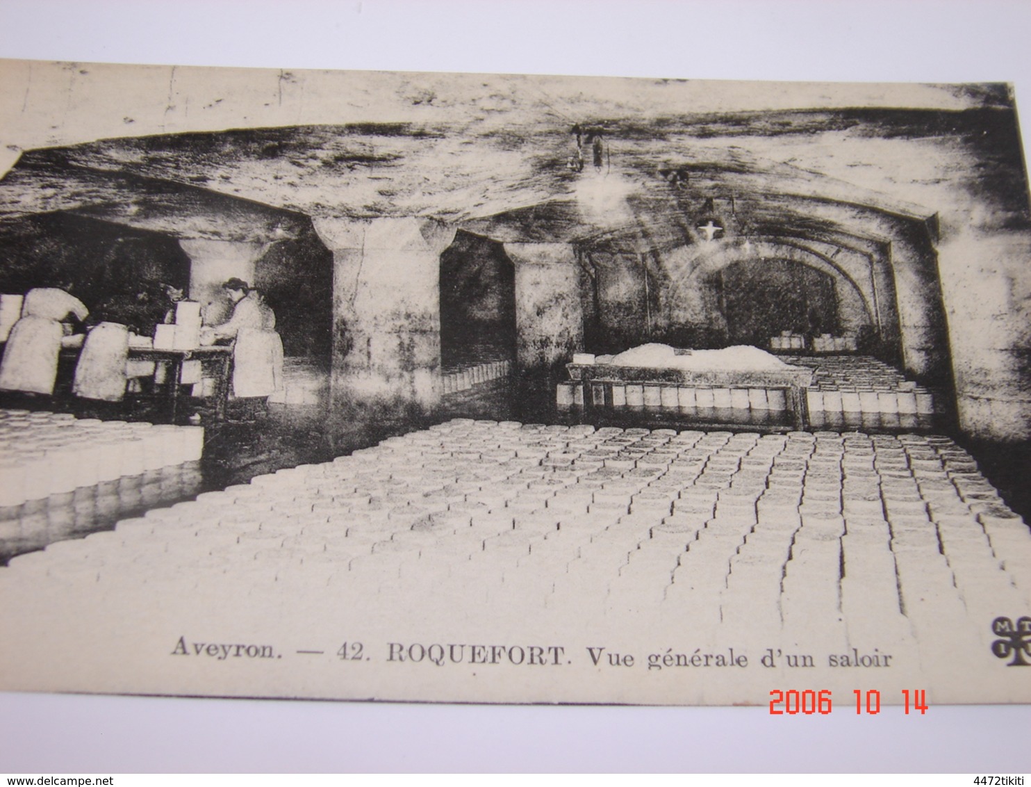 C.P.A.- Roquefort (12) - Vue Générale D'un Saloir - 1910 - SUP (BH54) - Roquefort