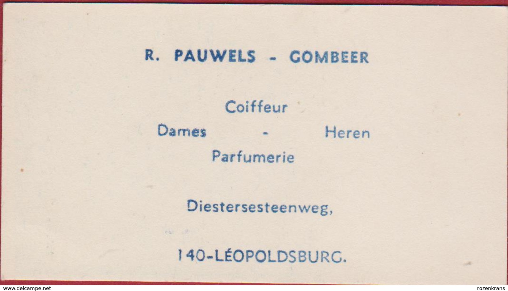 Parfumkaart Carte Parfumee Ciel D' Ete L.T. Piver Paris Pauwels Gombeer Leopoldsburg Produits De Beaute Perfume - Antiquariat (bis 1960)