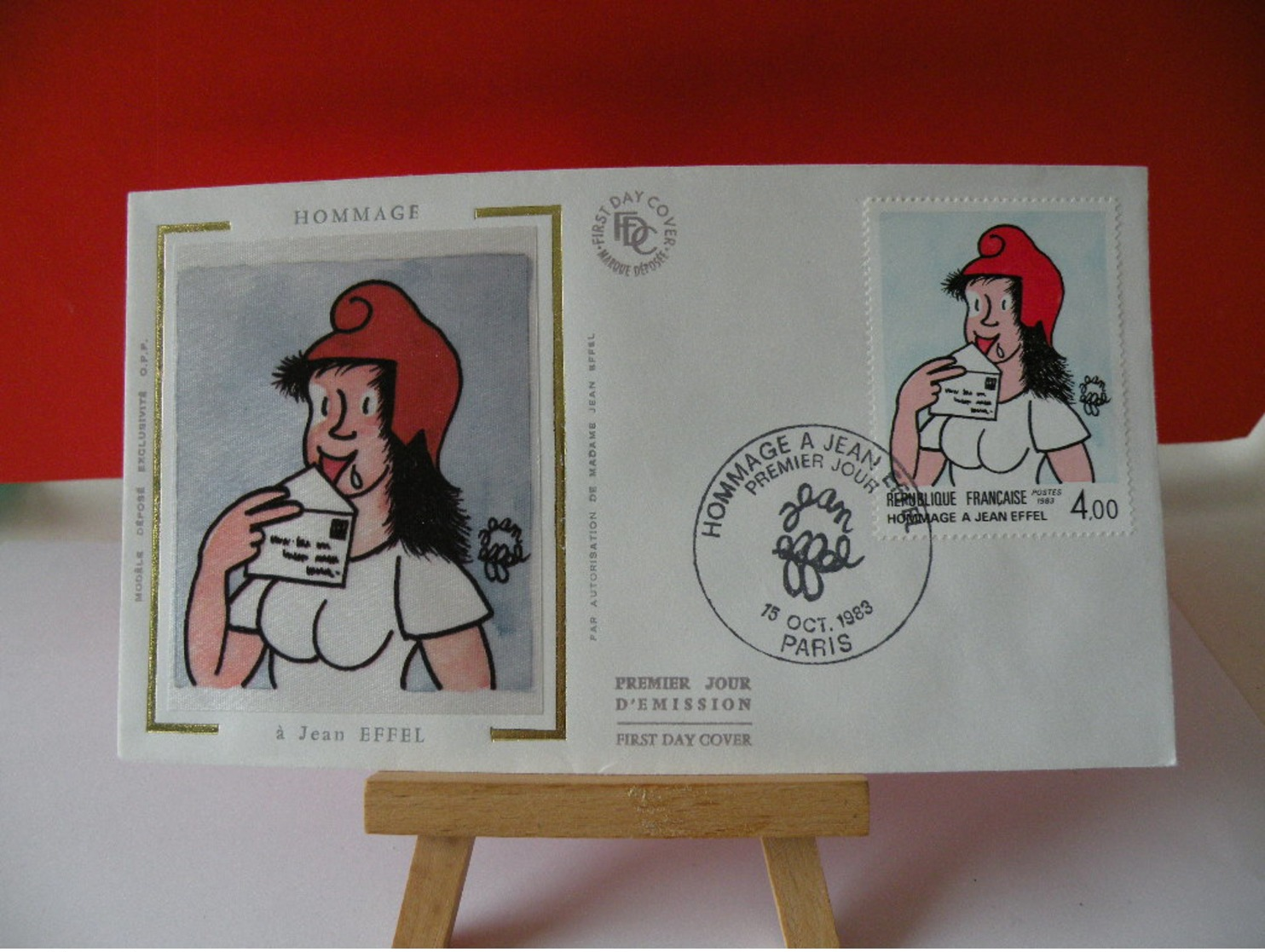 Jean Effel - Paris - 15.10.1983 FDC 1er Jour - - 1980-1989