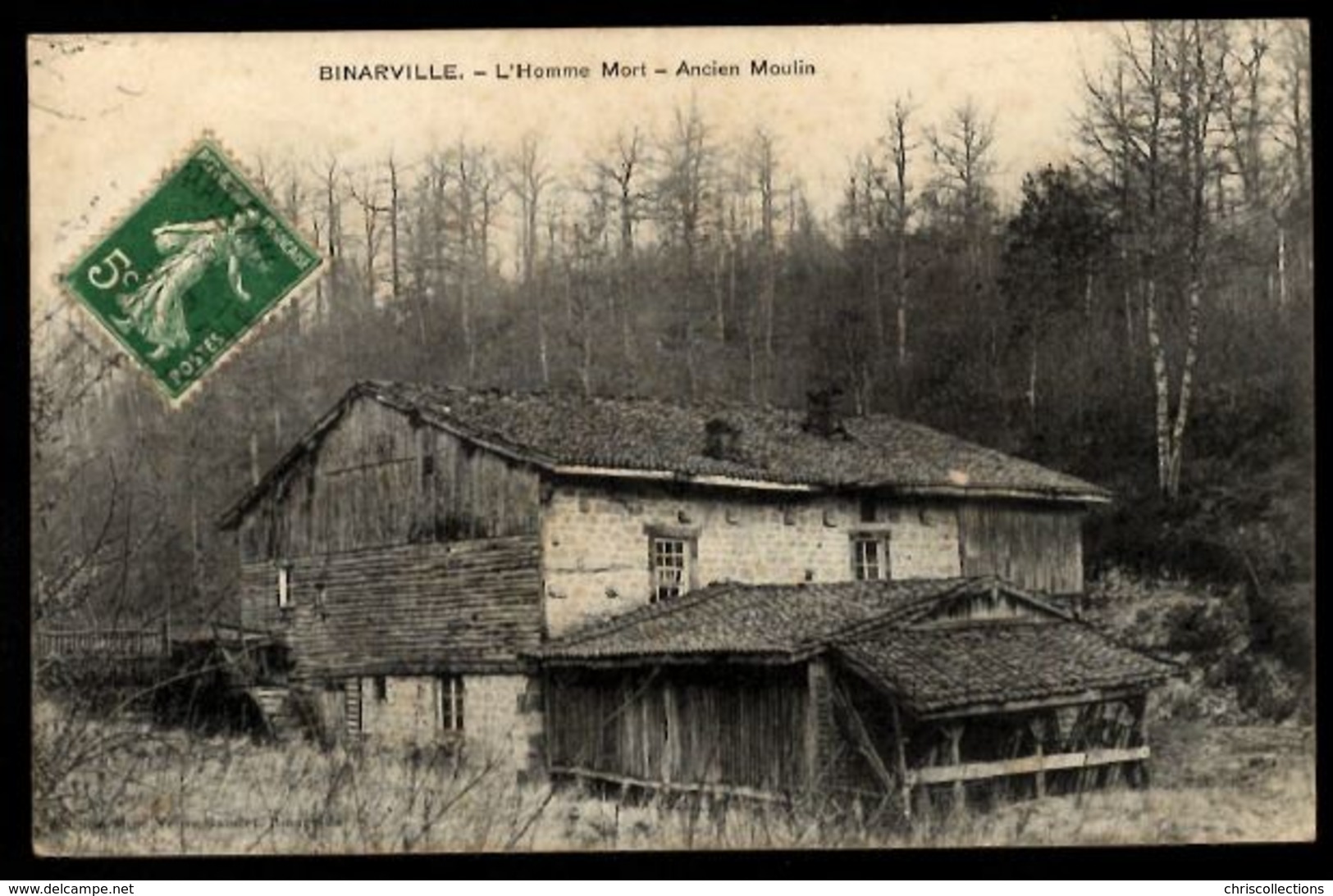 51 - BINARVILLE - L'Homme Mort - Ancien Moulin - Otros & Sin Clasificación