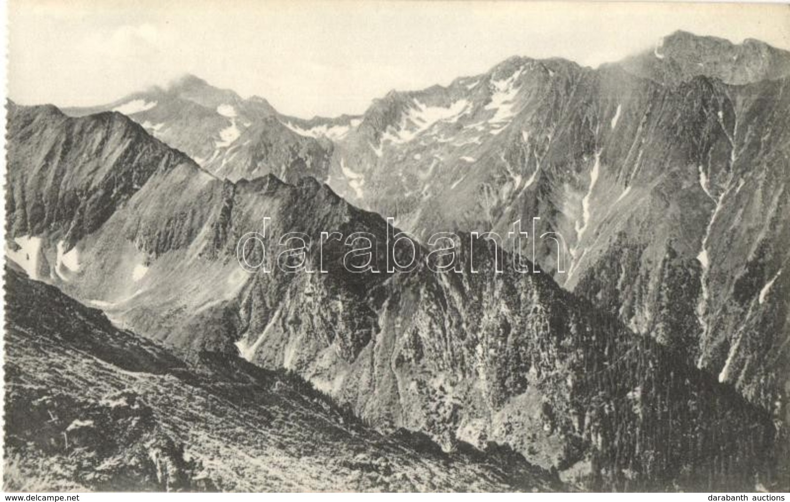 ** T2 Fogarasi-havasok (Fogarasi Kárpátok), Fogarascher Karpathen, Muntii Fagarasului; 'Tornyok' Nagy-Árpásnál / Die Tür - Zonder Classificatie