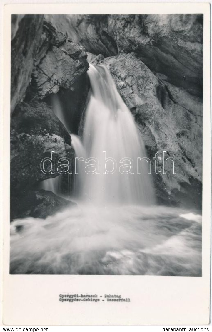 ** T2 Gyergyói-havasok, Gyergyóer-Gerbige, Muntii Giurgeu; Vízesés A Békási Szorosban / Wasserfall / Waterfall, Vákár Lá - Non Classificati