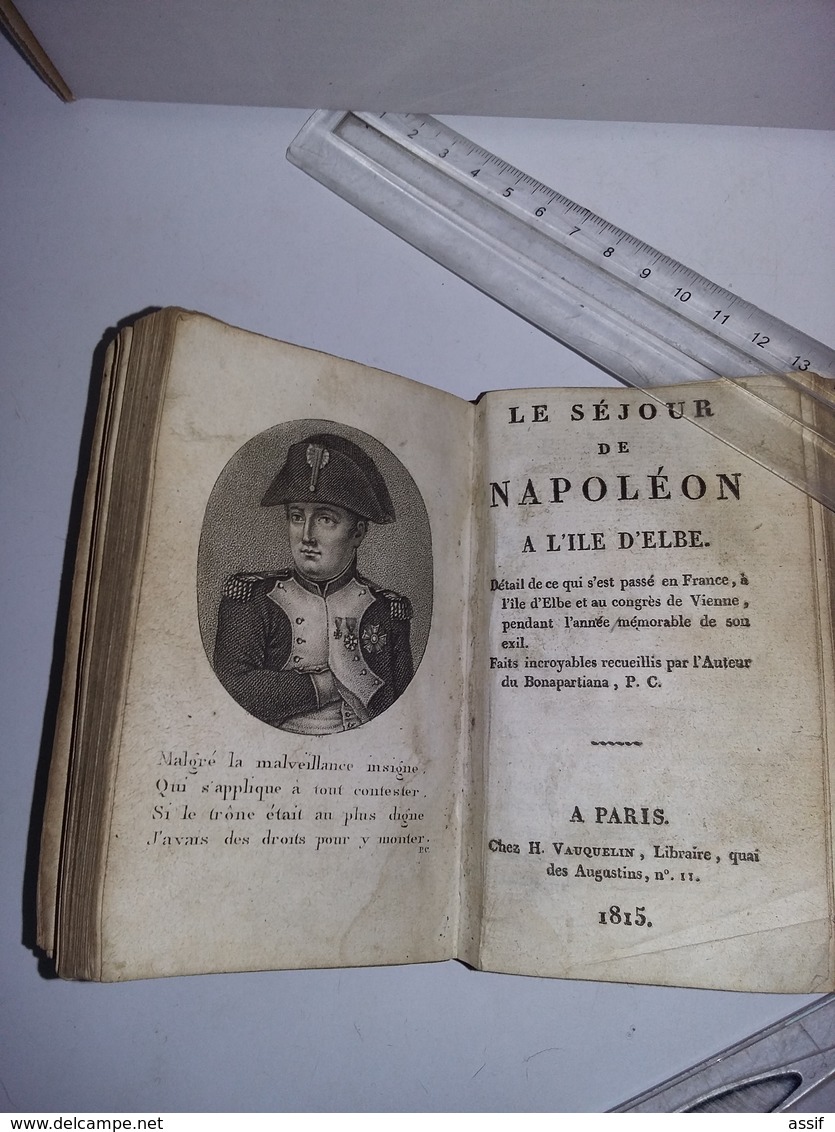 P. C. ( Pierre Colau ) Campagnes De Napoléon Bonaparte 144 P 1815  Séjour Ile D'Elbe 160 P 1815  Gonzalve  Cordoue  Gren - Historia