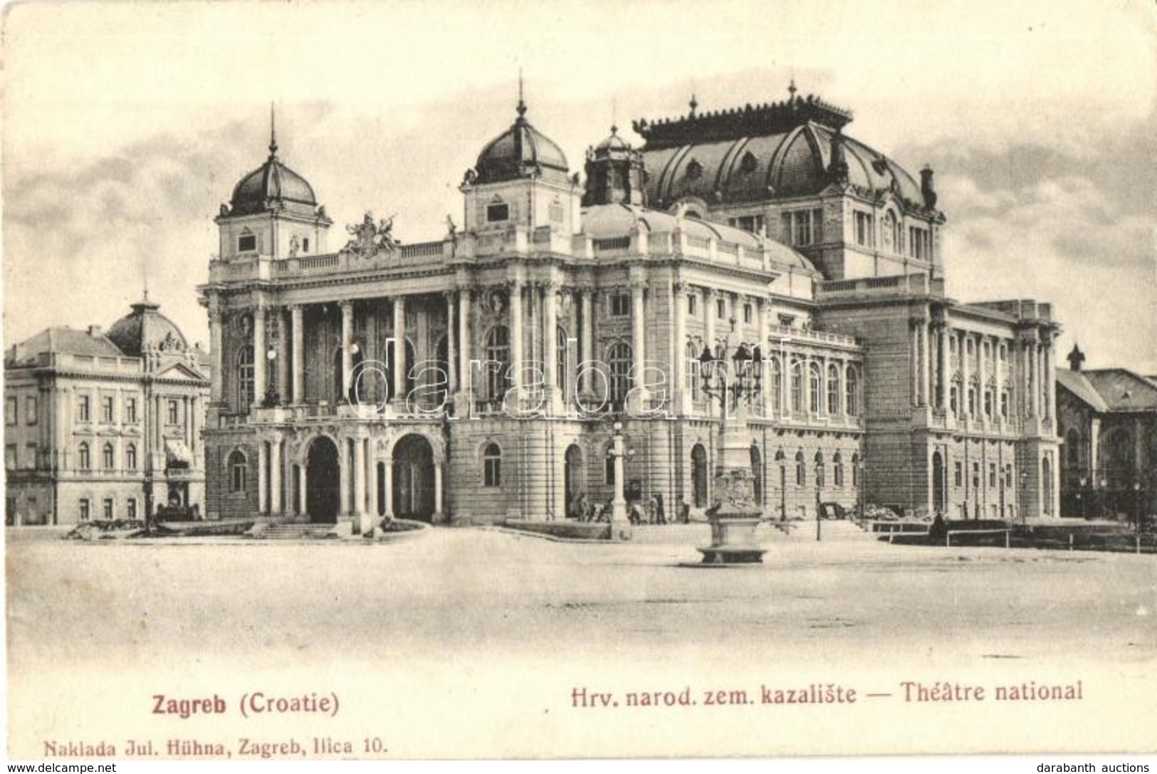 T2/T3 Zagreb, Hrv. Narod. Zem. Kazaliste / National Theatre  (EK) - Ohne Zuordnung