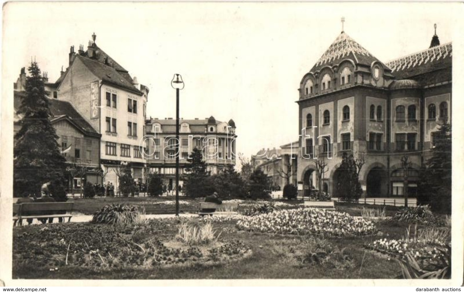 T2 Szabadka, Subotica; Főtér, Park / Main Square, Park - Zonder Classificatie