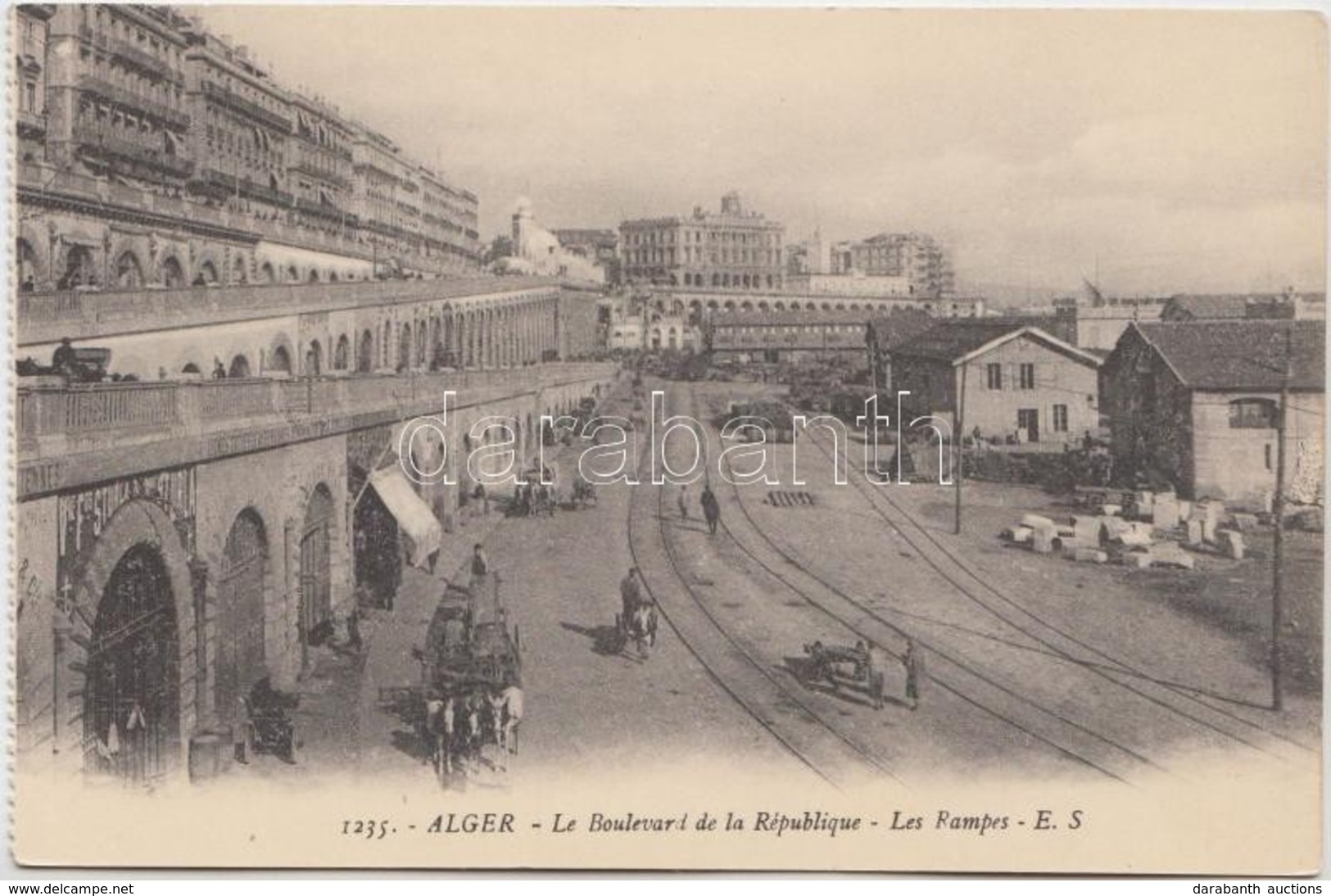 ** T1/T2 Algiers, Boulevard De La Republique, Les Rampes - Zonder Classificatie