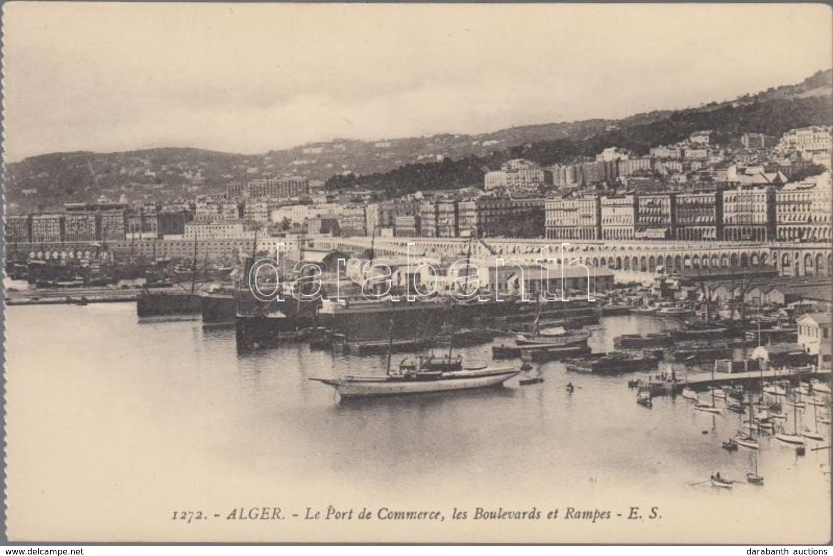 ** T2 Algiers, Alger; The Commercial Port, Boulevards And Ramps - Zonder Classificatie