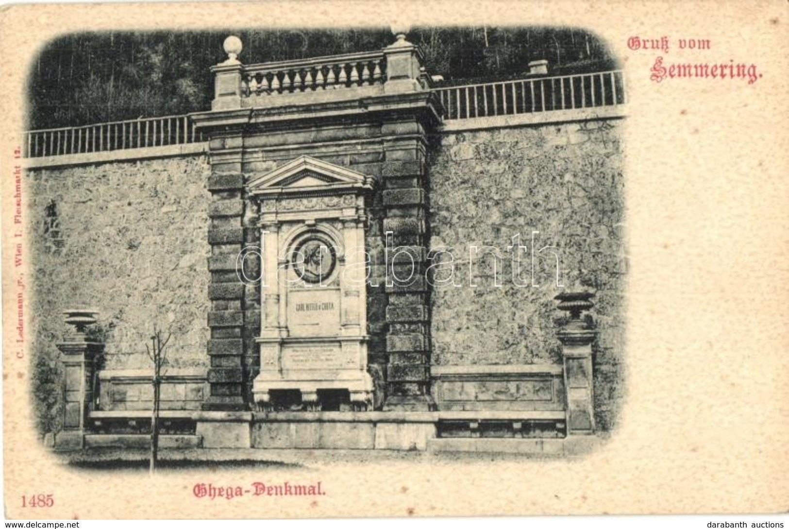 ** T2 Semmering, Carl Ritter Von Ghega Denkmal / Monument - Zonder Classificatie