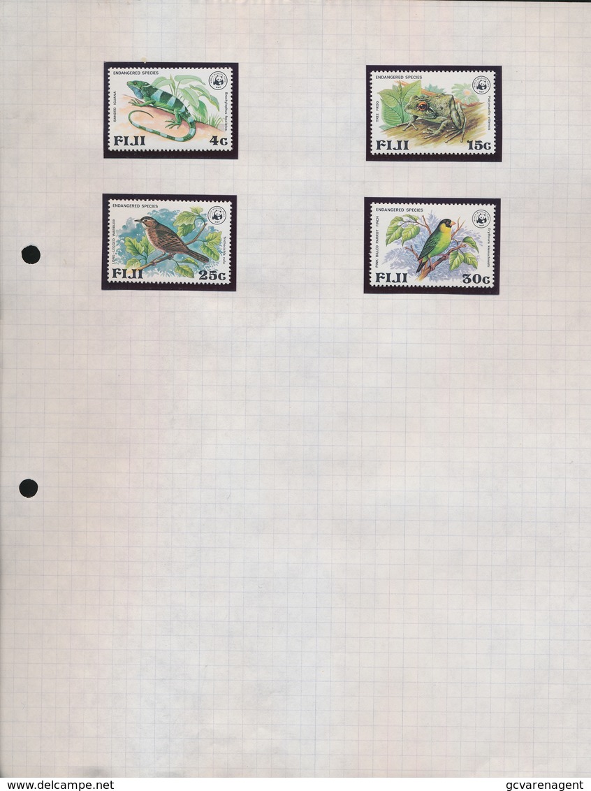 FIJI  20 STAMPS   NEW NEUF  2 SCANS - Fiji (1970-...)