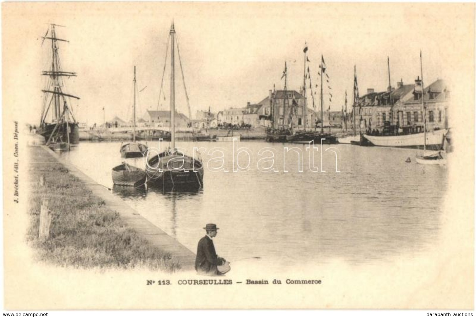 ** T1 Courseulles-sur-Mer,  Bassin Du Commerce / Trading Port - Ohne Zuordnung