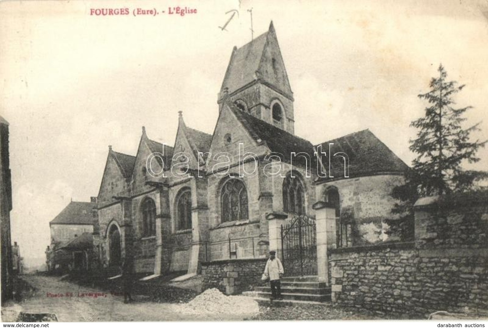 * T2 Fourges (Eure), L'Église / Church - Zonder Classificatie