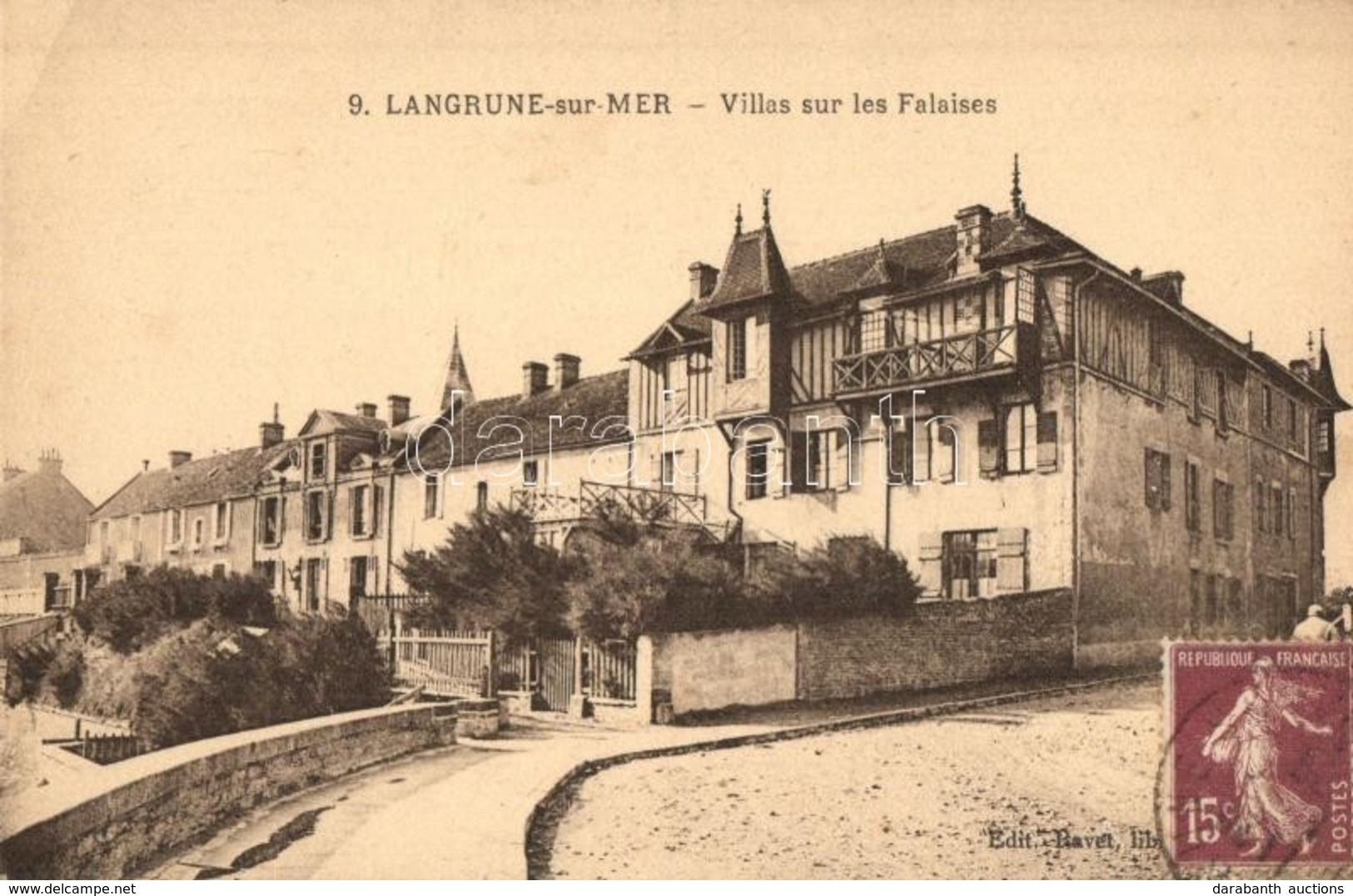 T2 Langrune-sur-Mer, Villas Sur Les Falaises / Villas. TCV Card - Zonder Classificatie