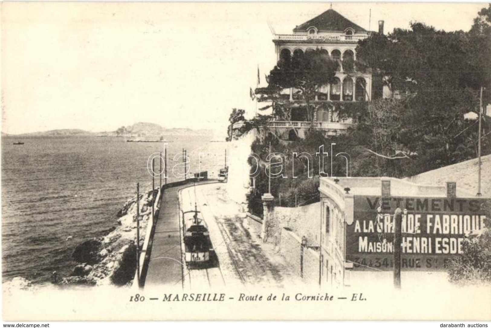 ** T2 Marseille, Route De La Corniche / Street, Tram, Palace Hotel - Zonder Classificatie