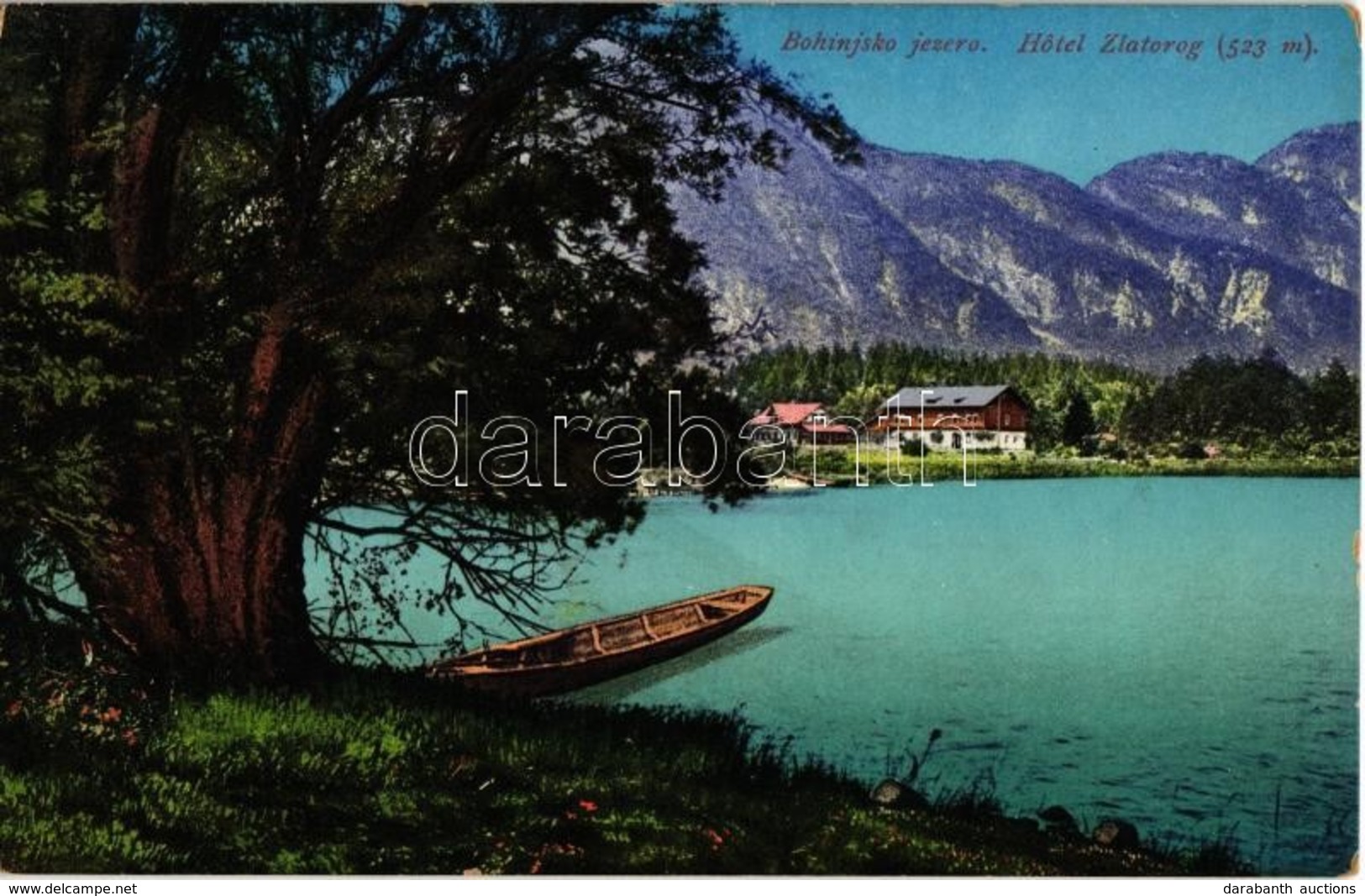 * T2/T3 Bohinjsko Jezero, Lake Bohinj; Hotel Zlatorog  (fl) - Zonder Classificatie