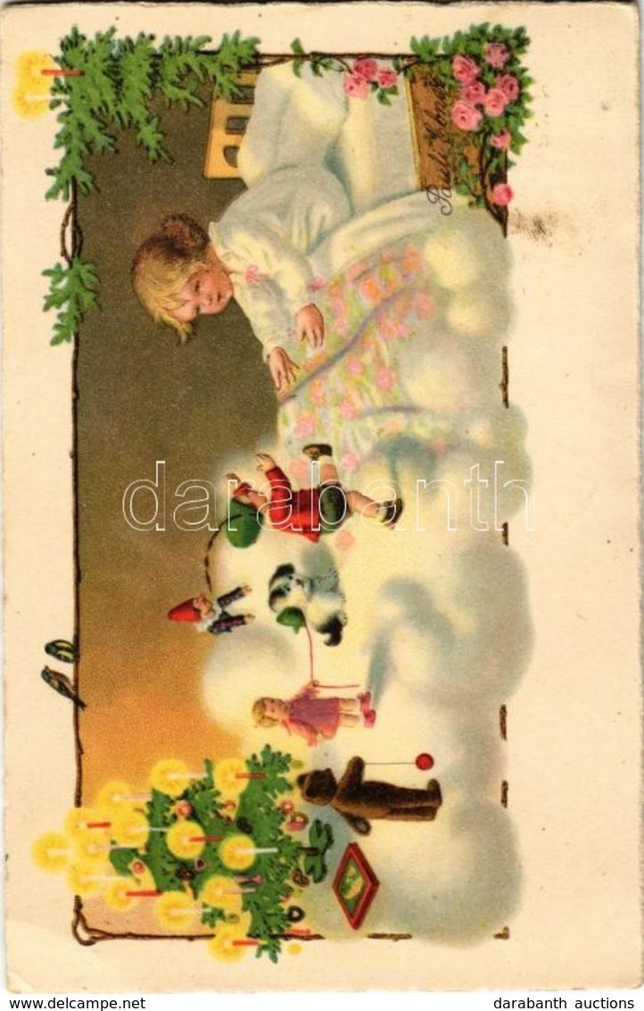 T2 Karácsonyi Üdvözlet / Children Art Postcard, Christmas Greeting S: Pauli Ebner - Zonder Classificatie