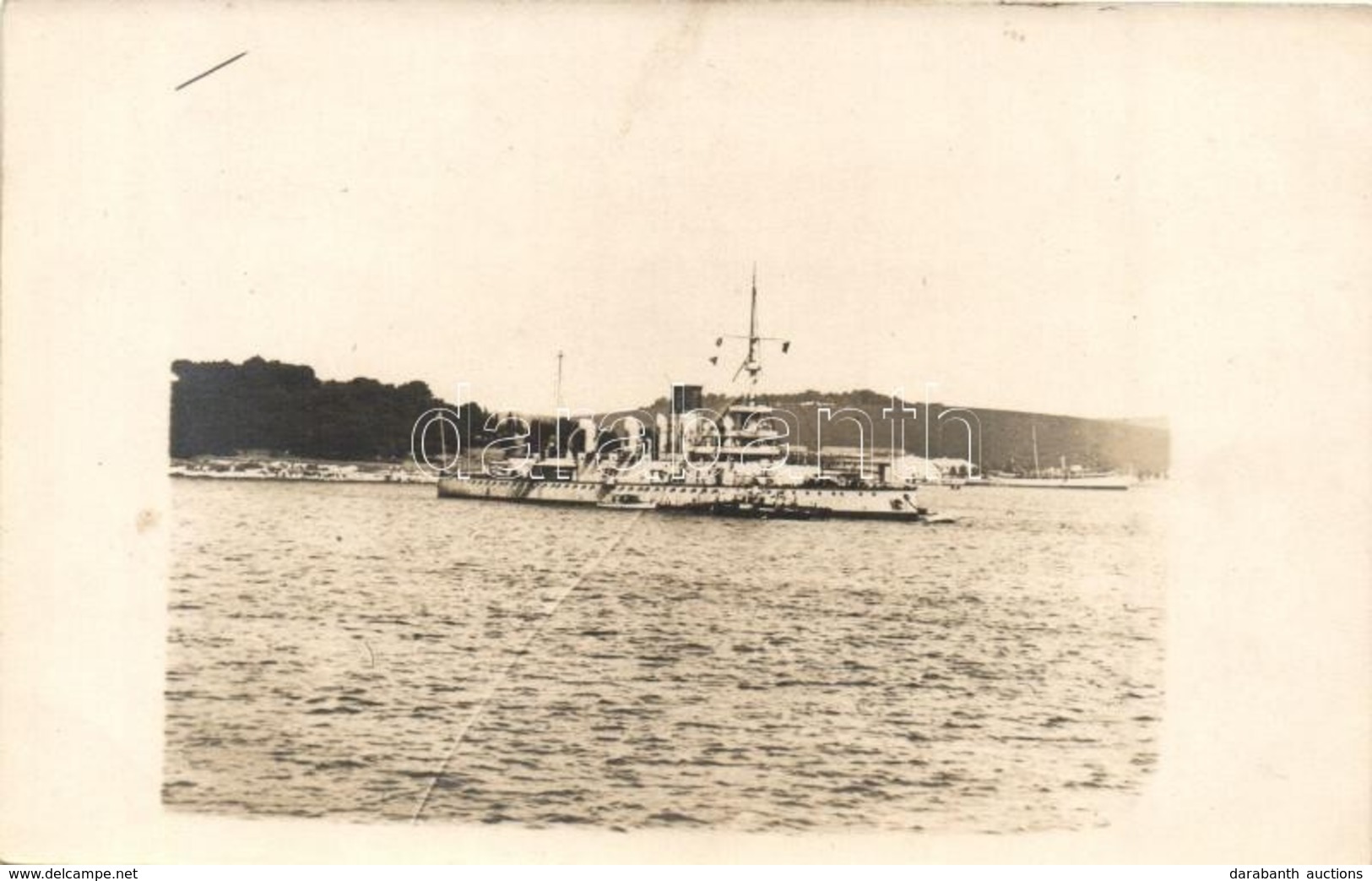 ** T2 SMS Budapest Osztrák-magyar Monarch-osztályú Partvédő Csatahajó / K.u.K. Kriegsmarine / Austro-Hungarian Navy, Mon - Ohne Zuordnung