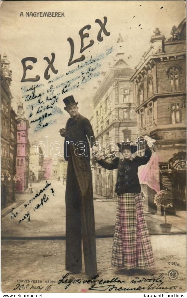 * T2/T3 1905 Ex Lex. A Nagyemberek, A Magyar Színház Revü Előadása / Hungarian Theater's Revue Performance (EK) - Zonder Classificatie