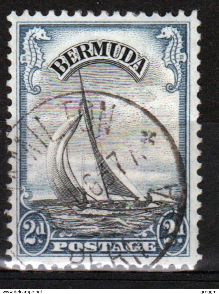 Bermuda George V 2d Single Stamp From The 1936 Definitive Set. - Bermuda