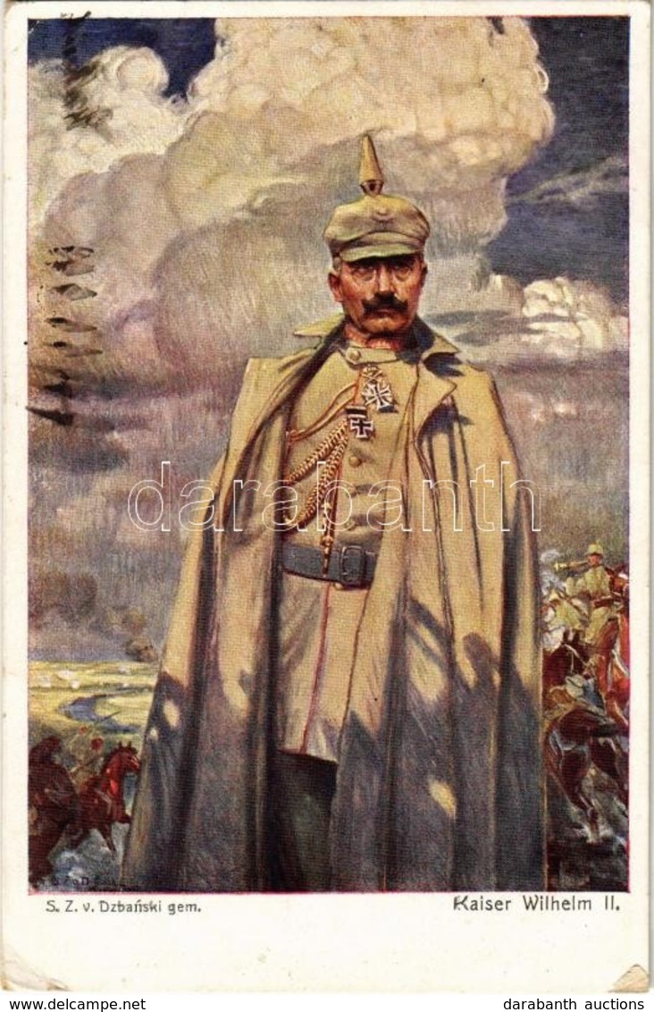 T2/T3 Kaiser WIlhelm II / Wilhelm II, German Emperor. Kreigshilfsbüro Nr. 271. S: S. Z. V. Dzbanski  (EK) - Ohne Zuordnung