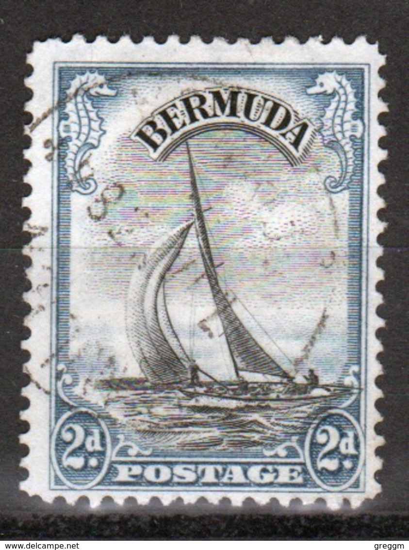 Bermuda George V 2d Single Stamp From The 1936 Definitive Set. - Bermuda