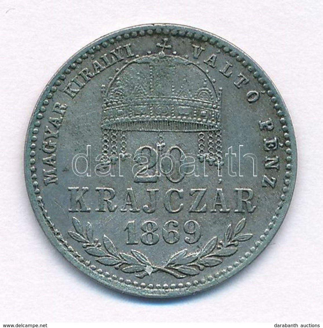 1869KB 20kr Ag 'Magyar Királyi Váltó Pénz' T:2,2-
Adamo M10.1 - Zonder Classificatie