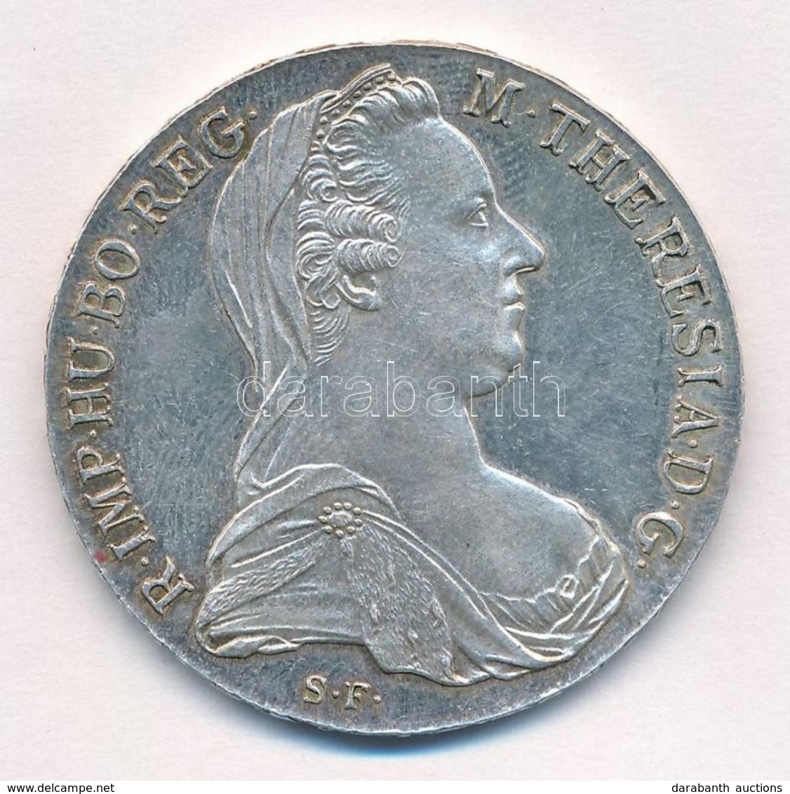 Ausztria 1780SF Tallér Ag 'Mária Terézia' Utánveret,T:1-
Austria 1780SF Thaler Ag 'Maria Theresia' Restrike C:AU - Zonder Classificatie