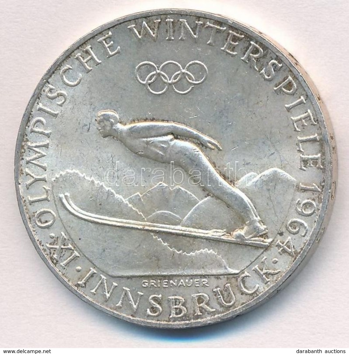 Ausztria 1964. 50Sch Ag 'IX. Téli Olimpia Innsbruck' T:1- Kis Patina
Austria 1964. 50 Schilling Ag '9th Winter Olymplics - Zonder Classificatie