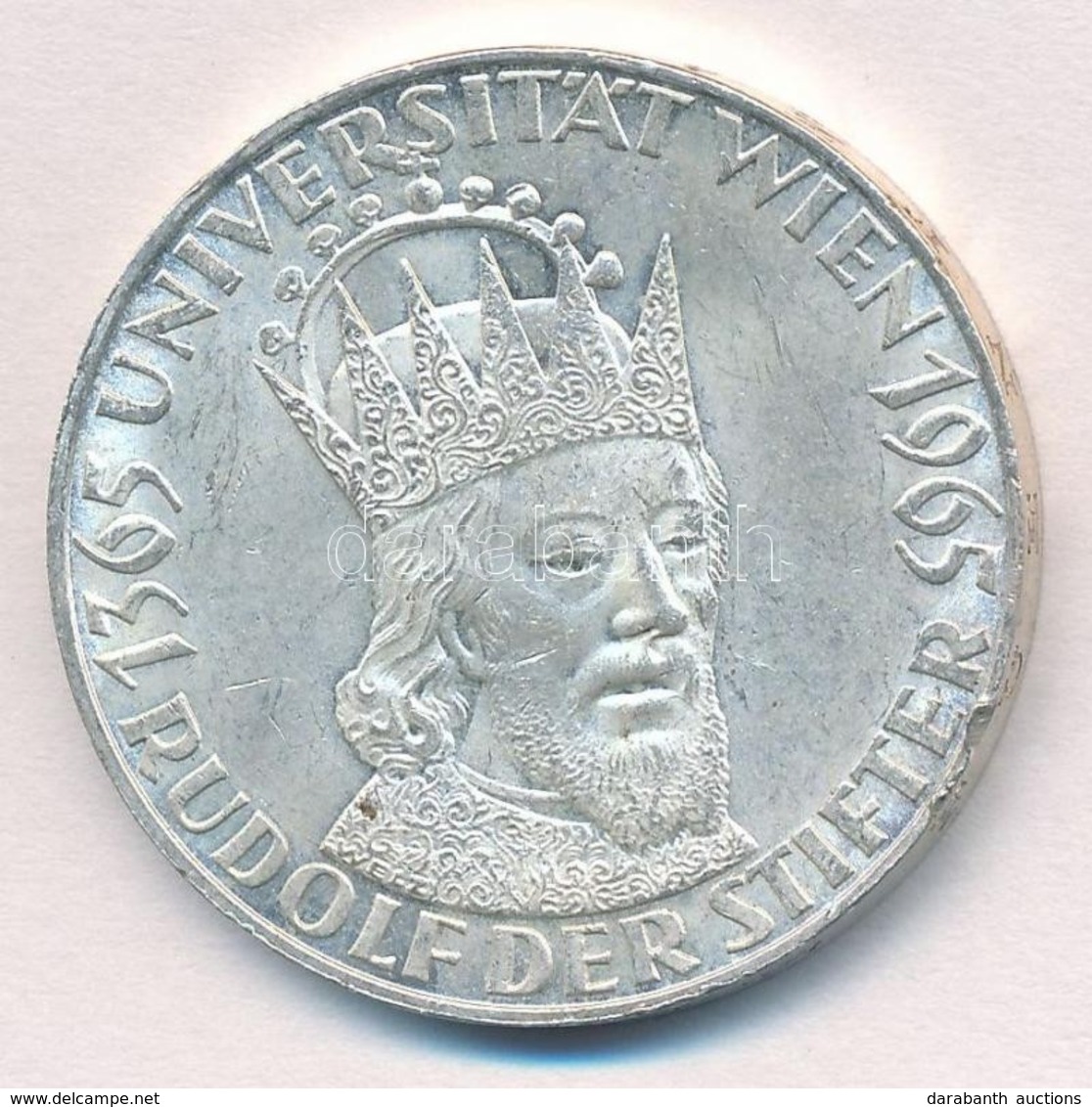 Ausztria 1965. 50Sch Ag '600 éves A Bécsi Egyetem' T:1-,2 Ph.
Austria 1965. 50 Schilling Ag '600th Anniversary - Vienna  - Zonder Classificatie