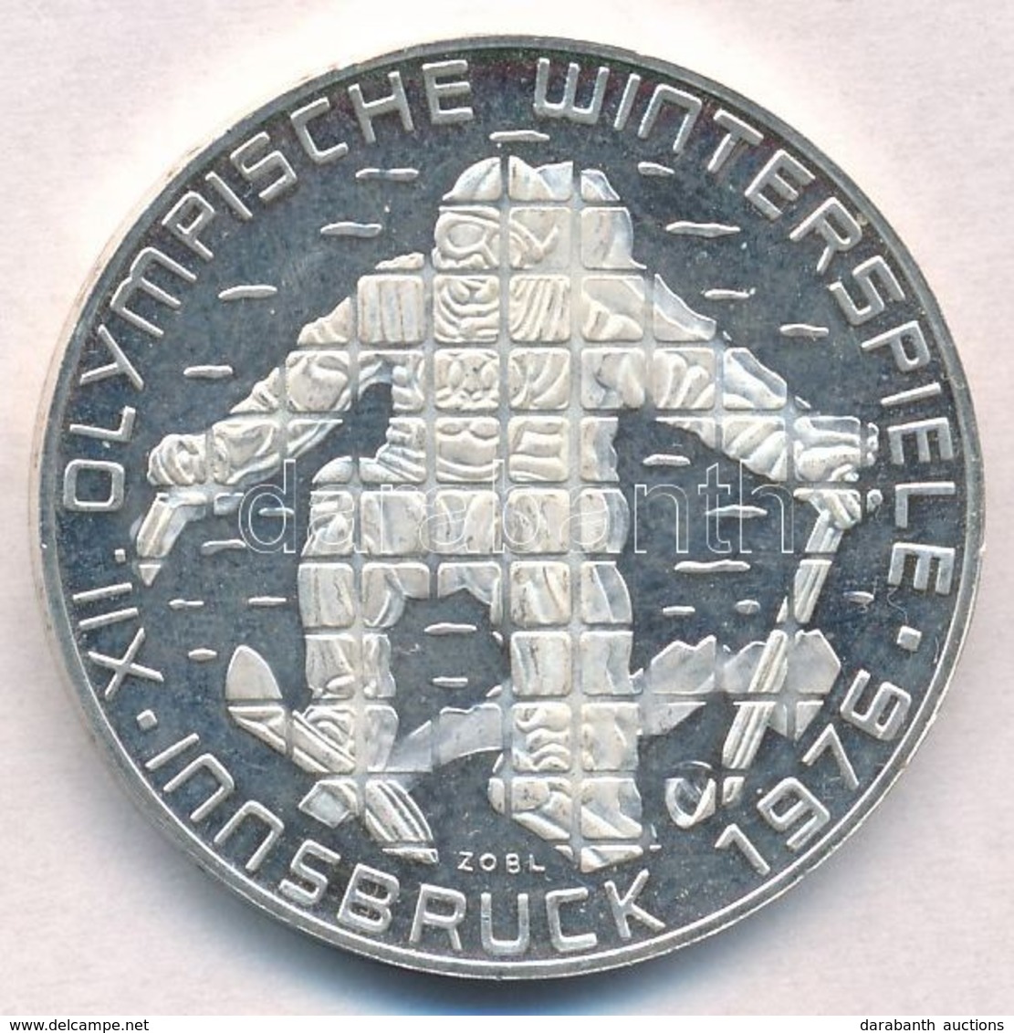 Ausztria 1976. 100Sch Ag 'Innsbruck - XII. Téli Olimpia / Síelő' T:1 (eredetileg PP)
Austria 1976. 100 Schilling Ag 'Win - Unclassified