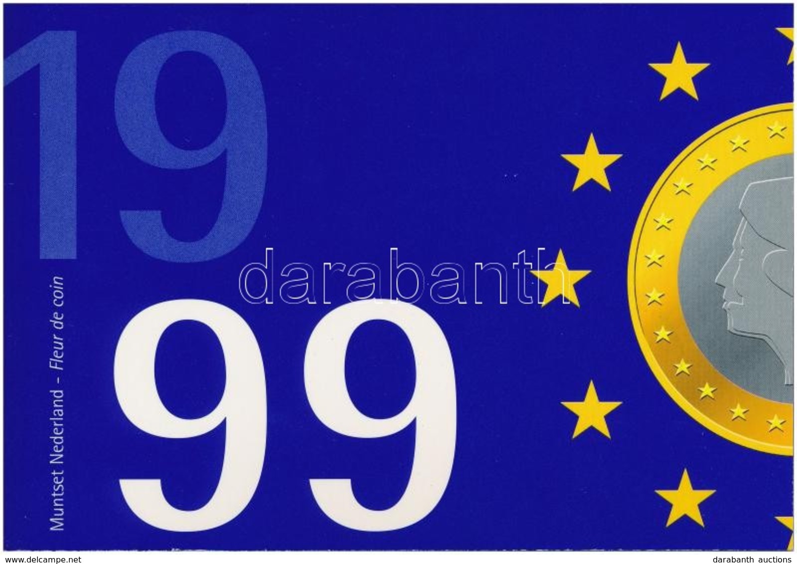 Hollandia 1999. 5c-5G (6xklf) Az Utolsó Forgalmi Sor Az Euro Bevezetése Előtt T:1
Netherlands 1999. 5 Cents - 5 Gulden ( - Zonder Classificatie
