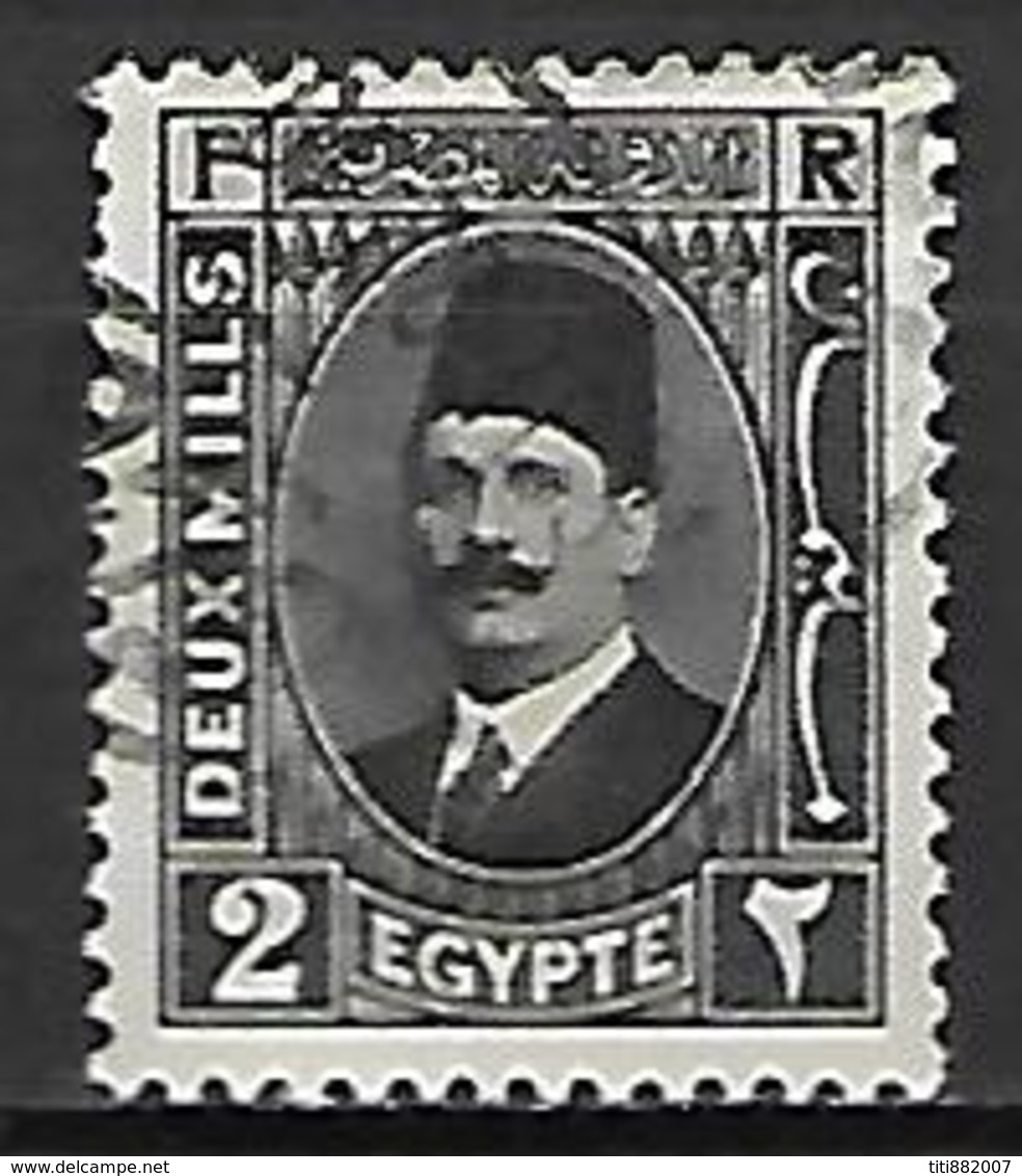 EGYPTE    -    1927 .  Y&T N° 119 Oblitéré . - Used Stamps