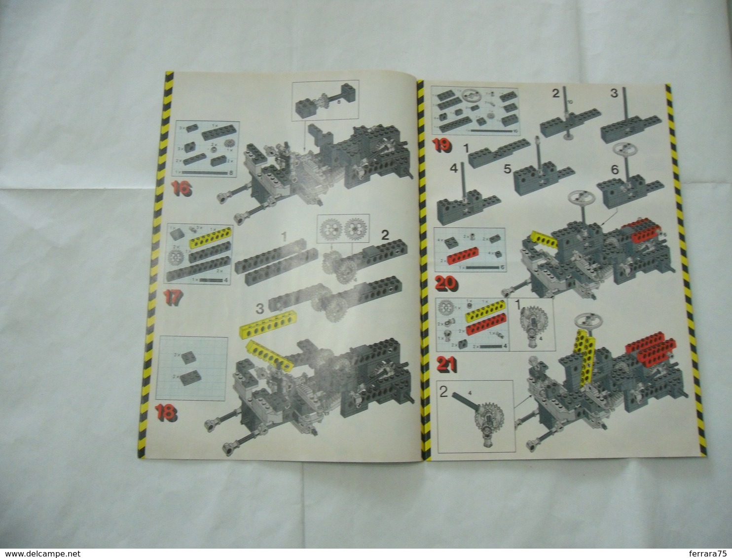 LEGO TECHNIC SOLO MANUALE ISTRUZIONI COSTRUZIONE 8848 TRATTORE VINTAGE - Catalogs