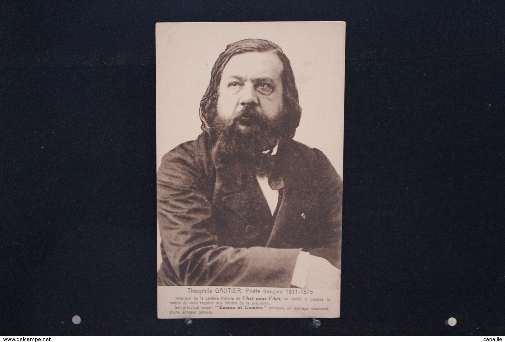 F-27 / Ecrivains,Poète - Théophile Gautier, Né à Tarbes Le 30 Août 18111 Et Mort à Neuilly-sur-Seine Le 23 Octobre 1872 - Schrijvers