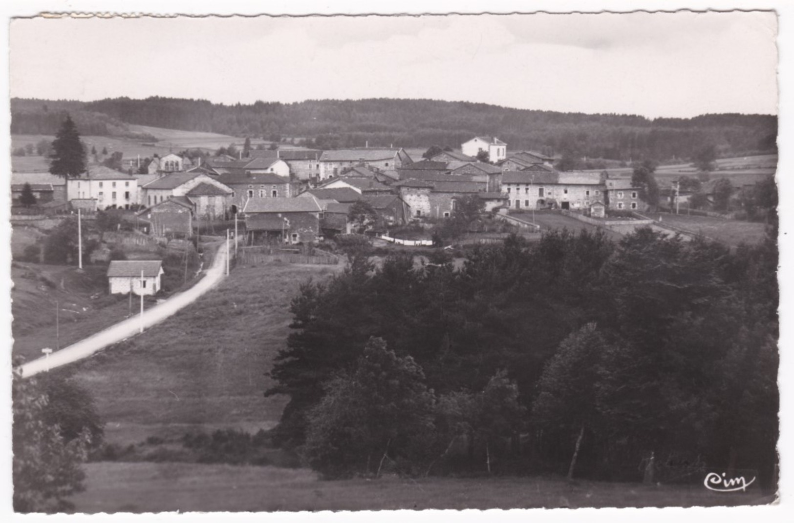 43  Haute-Loire -  CISTRIERES - Vue Générale Et Ses Bois - Cpsm 1958 - Other & Unclassified