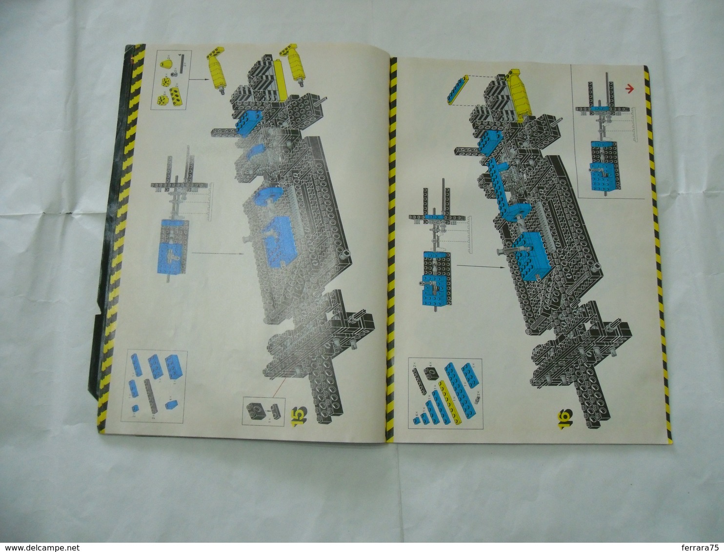 LEGO TECHNIC SOLO MANUALE ISTRUZIONI COSTRUZIONE 8860  VINTAGE