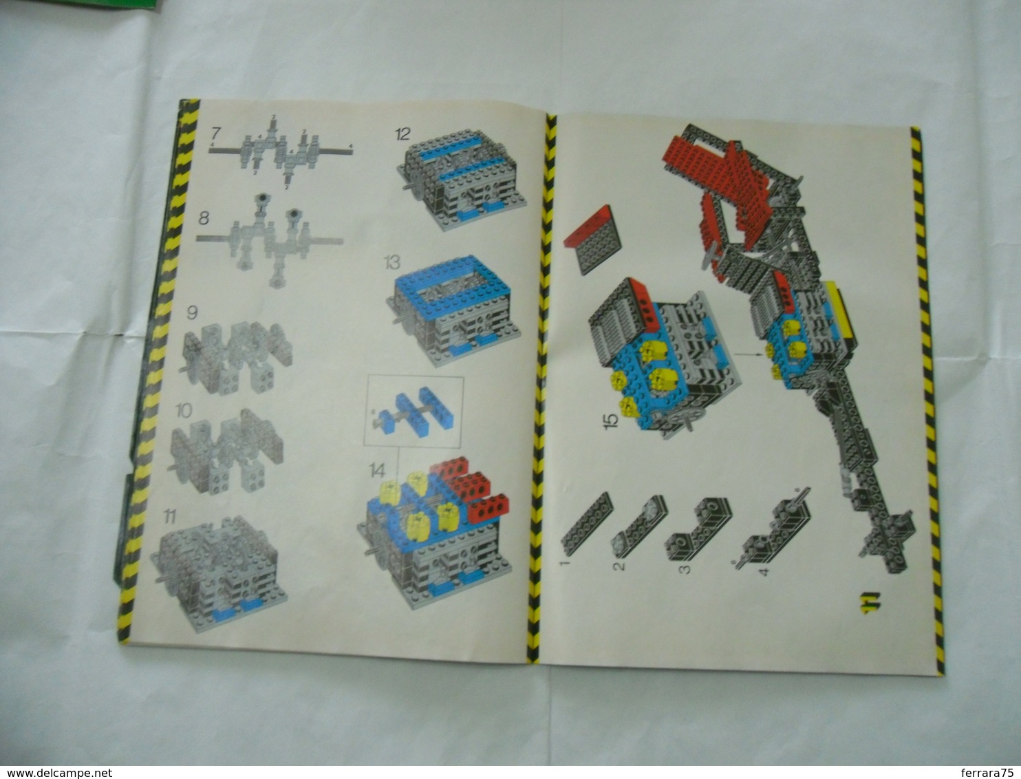 LEGO TECHNIC SOLO MANUALE ISTRUZIONI COSTRUZIONE 8860  VINTAGE