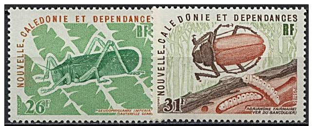 Nelle Calédonie, N° 406 à N° 407** Y Et T - Unused Stamps