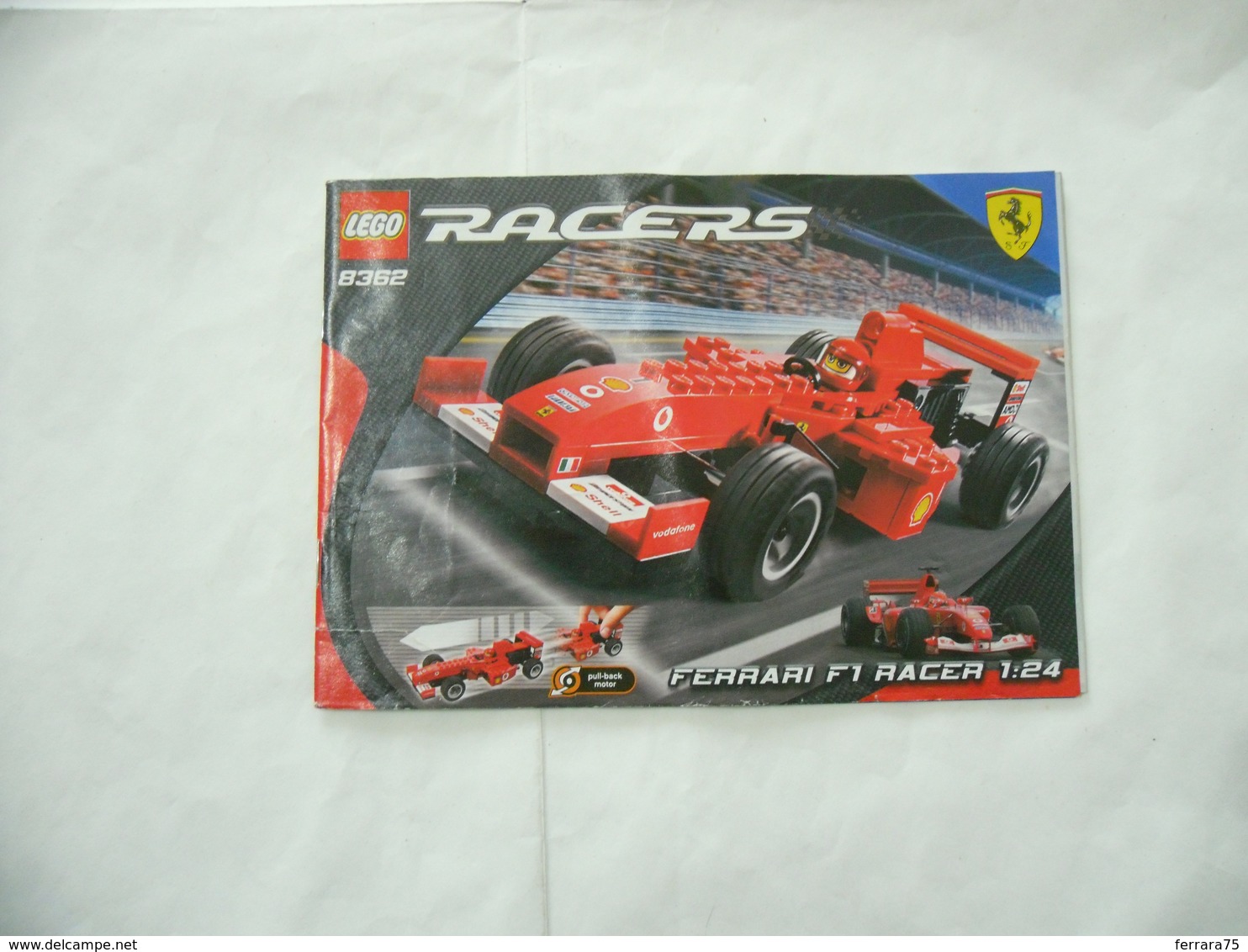 LEGO  SOLO MANUALE ISTRUZIONI COSTRUZIONE LEGO RACERS 8362. - Catálogos