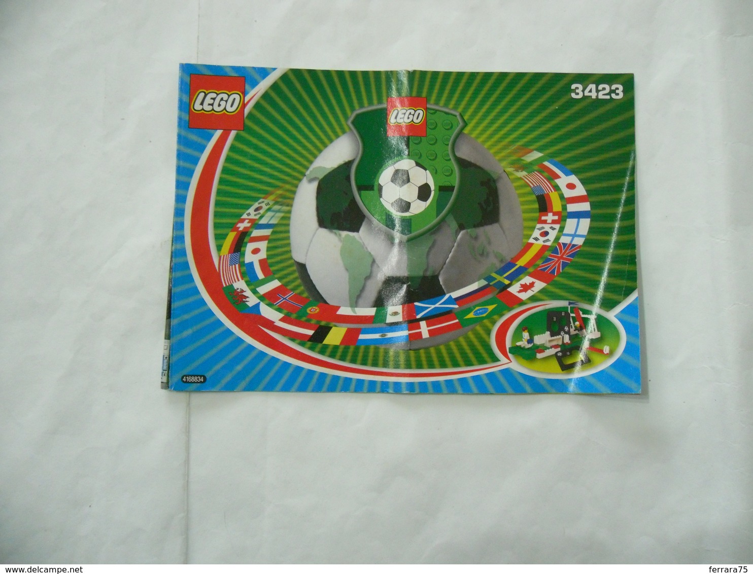 LEGO  SOLO MANUALE ISTRUZIONI COSTRUZIONE LEGO 3423. - Catalogues