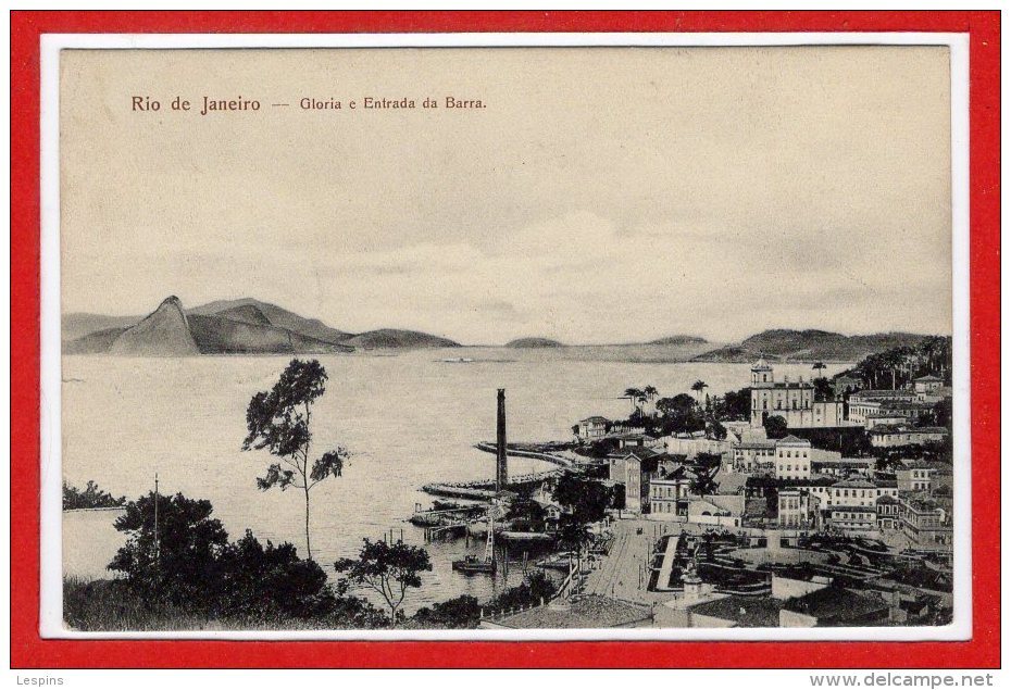 Amérique - BRESIL -- RIO De JANEIRO -  Gloria E Entrada Da Barra - Rio De Janeiro