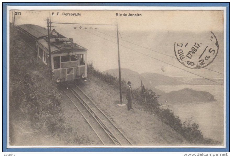 AMERIQUE - BRESIL - RIO De JANEIRO --  E. F. Corcovado - Rio De Janeiro