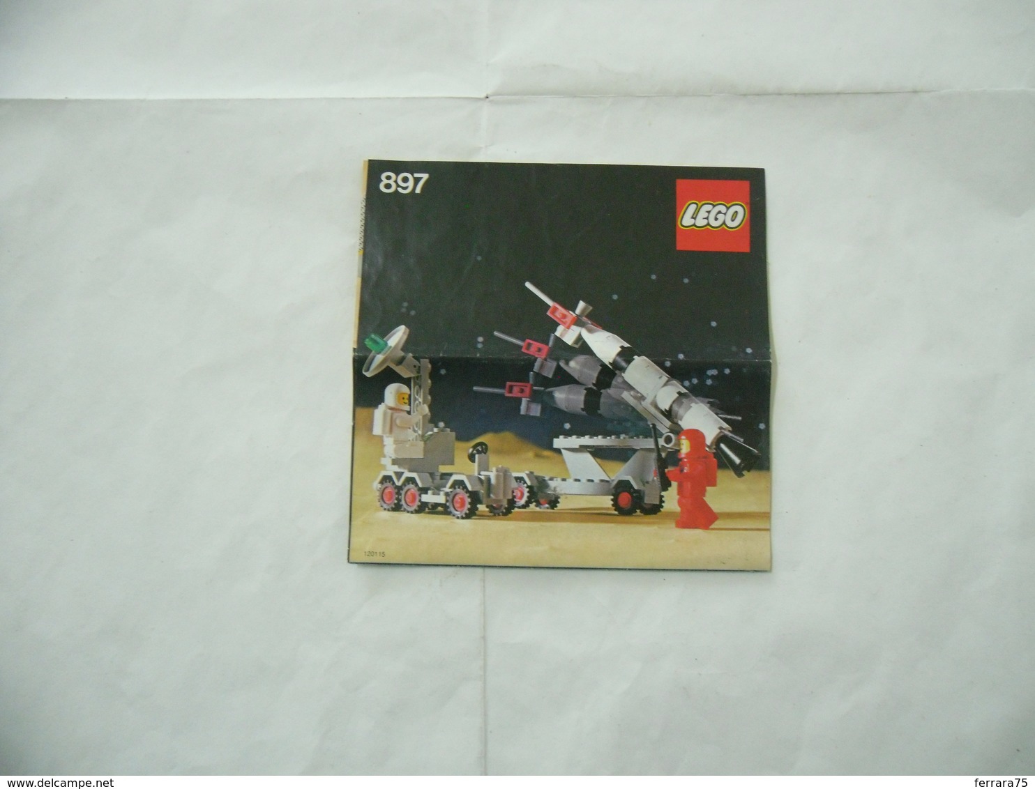 LEGO  SOLO MANUALE ISTRUZIONI COSTRUZIONE LEGO SPACE CLASSIC 897 - Cataloghi
