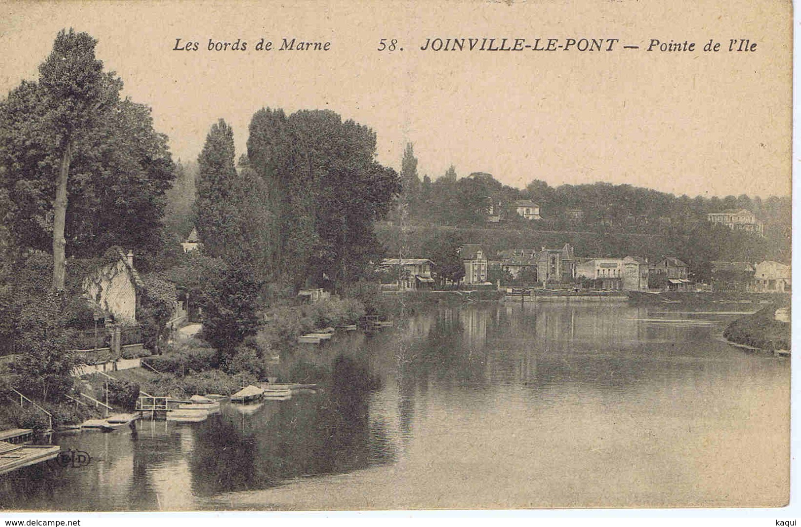 VAL De MARNE - JOINVILLE LE PONT - Pointe De L'Île - Joinville Le Pont
