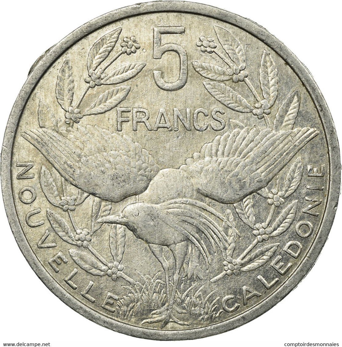 Monnaie, Nouvelle-Calédonie, 5 Francs, 1983, Paris, TB, Aluminium, KM:16 - New Caledonia