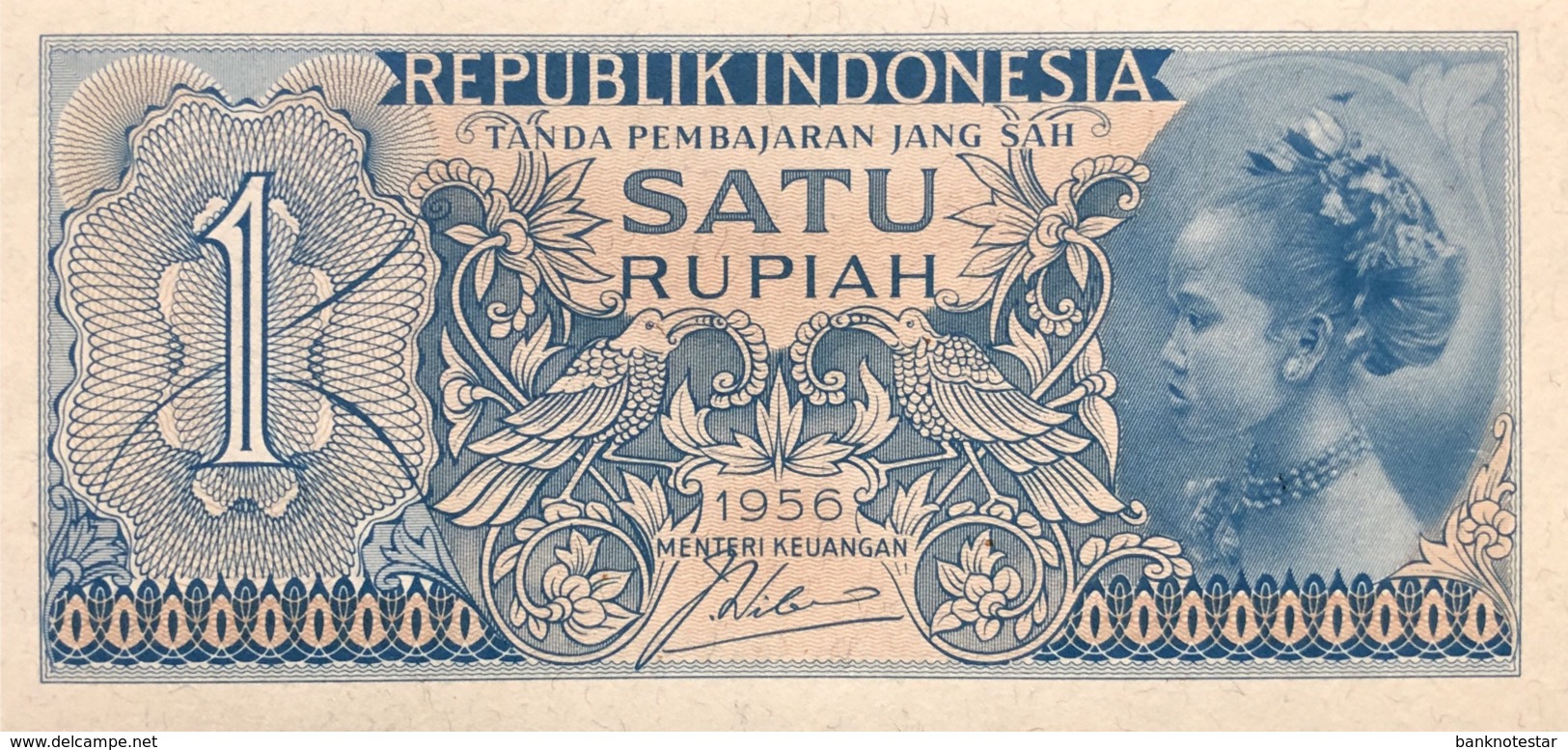 Indonesia 1 Rupiah, P-74 (1956) - UNC - Indonesien