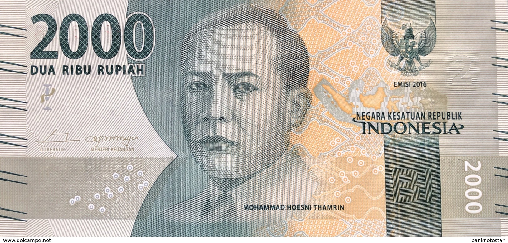 Indonesia 2.000 Rupiah, P-155 (2016) - UNC - Indonesië