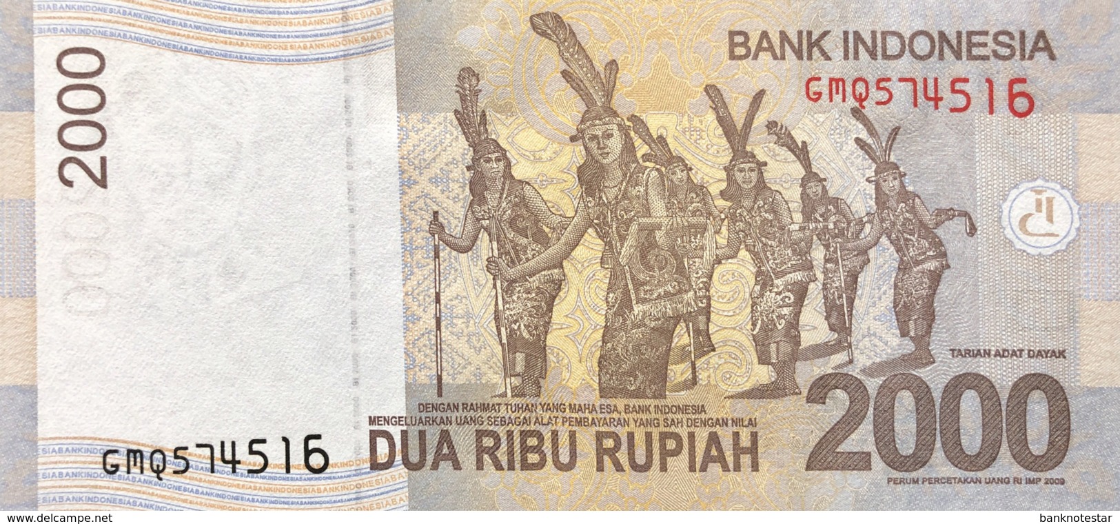 Indonesia 2.000 Rupiah, P-148f (2014) - UNC - Indonesien