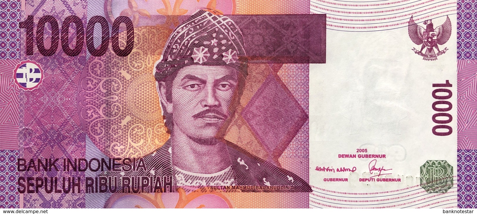 Indonesia 10.000 Rupiah, P-143b (2005/06) - UNC - Indonesië