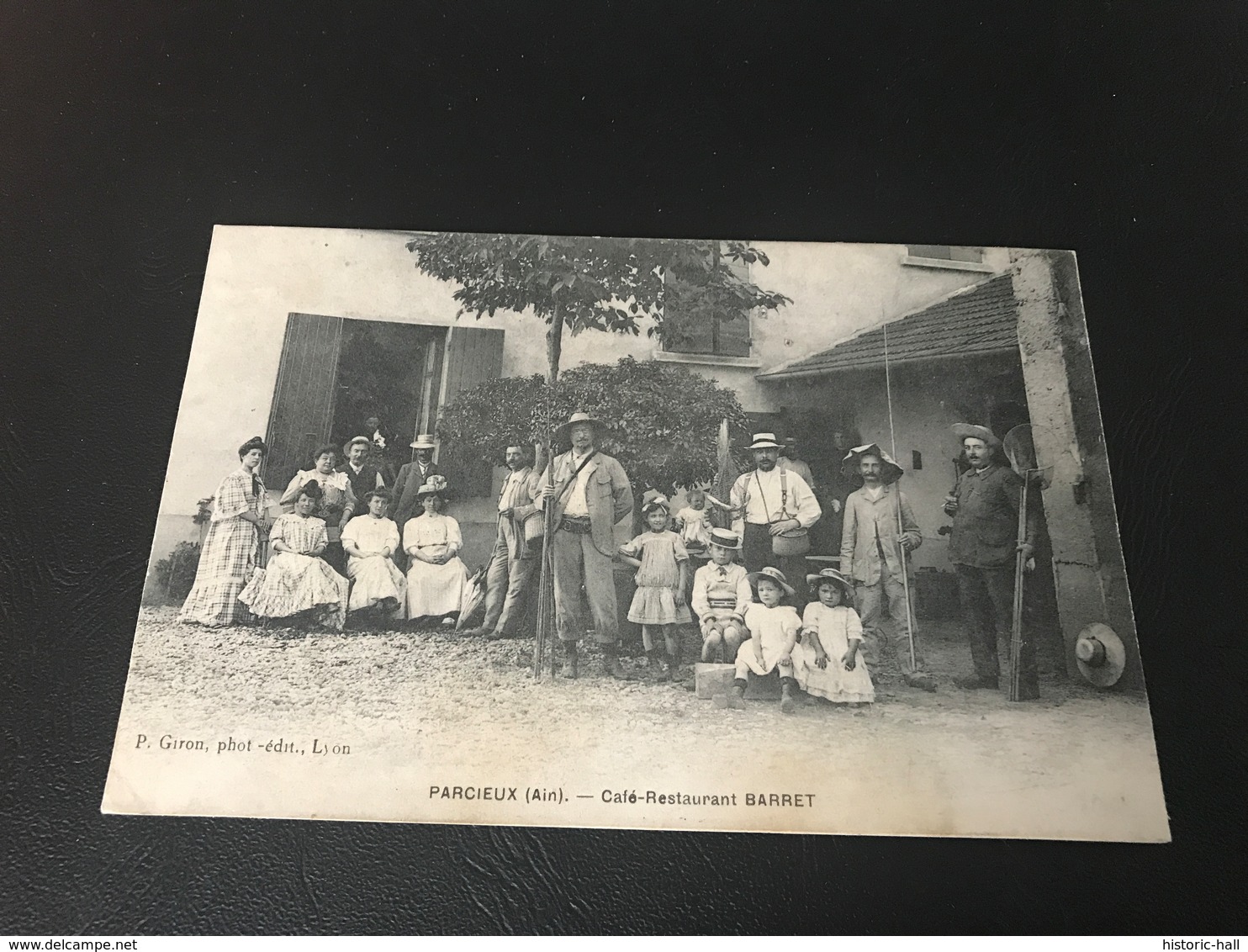 PARCIEUX Café Restaurant BARRET - 1907 - Non Classés